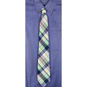 English Sports Shop Bermuda Men's Cotton Plaid Tie